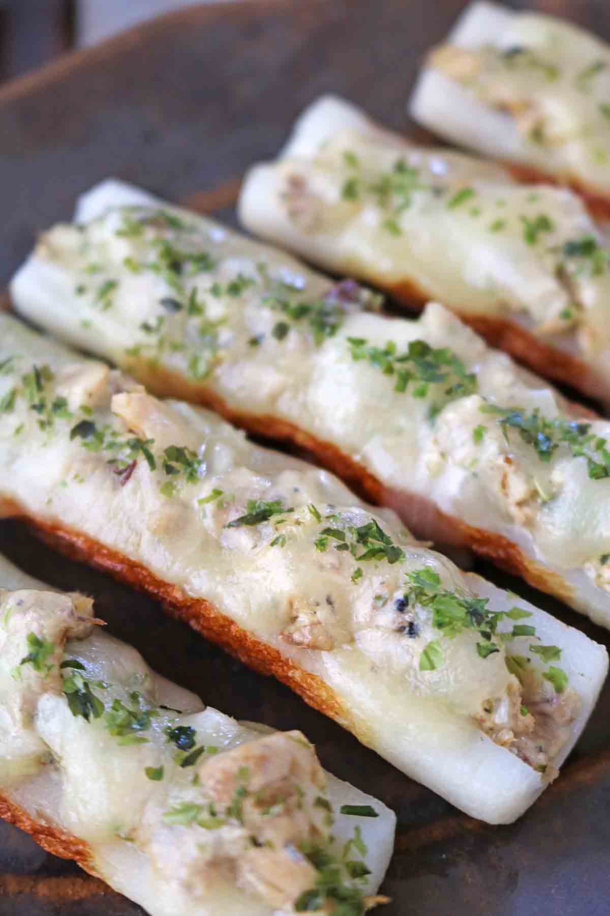 ちくわの鯖マヨチーズ焼き7