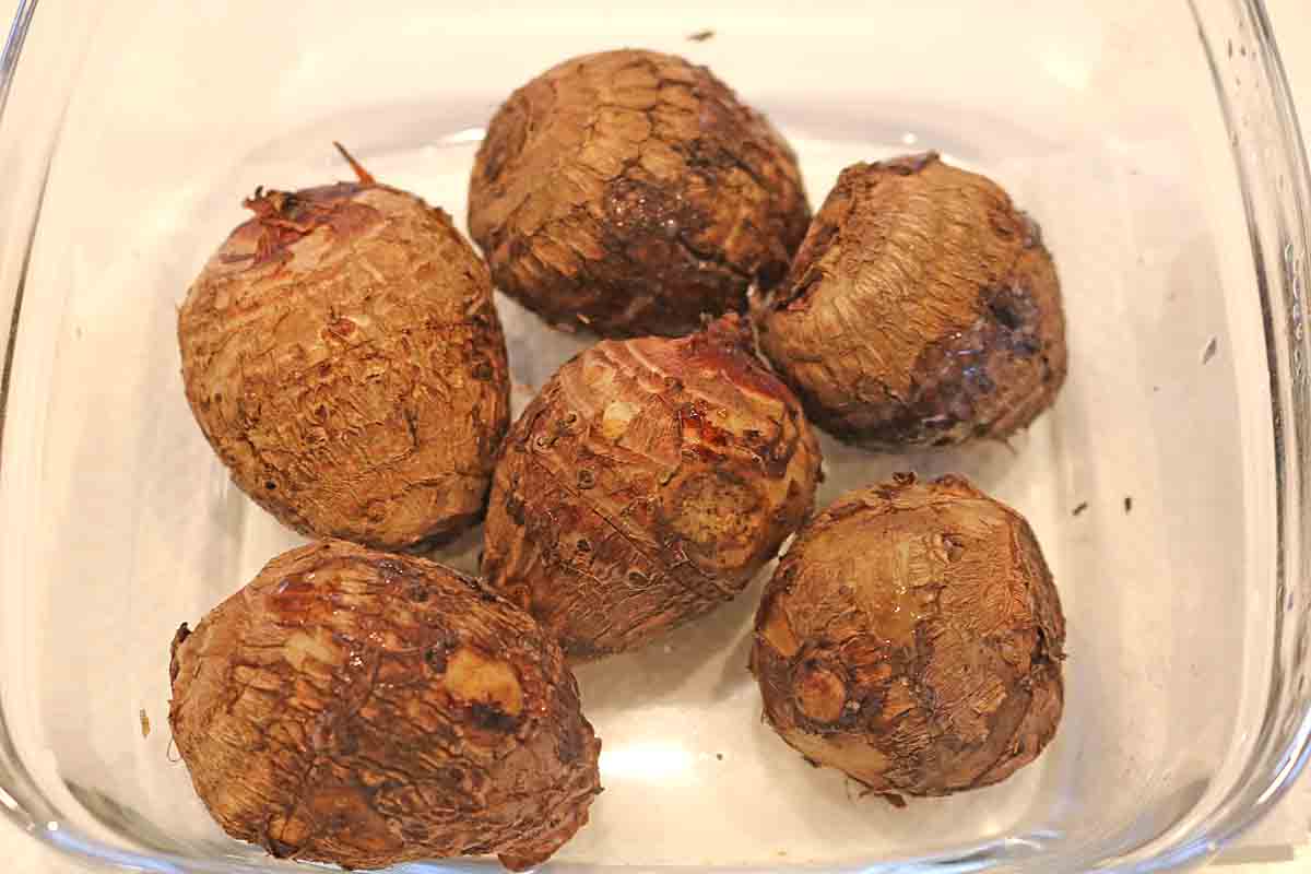 「甘辛ヤンニョム里芋」