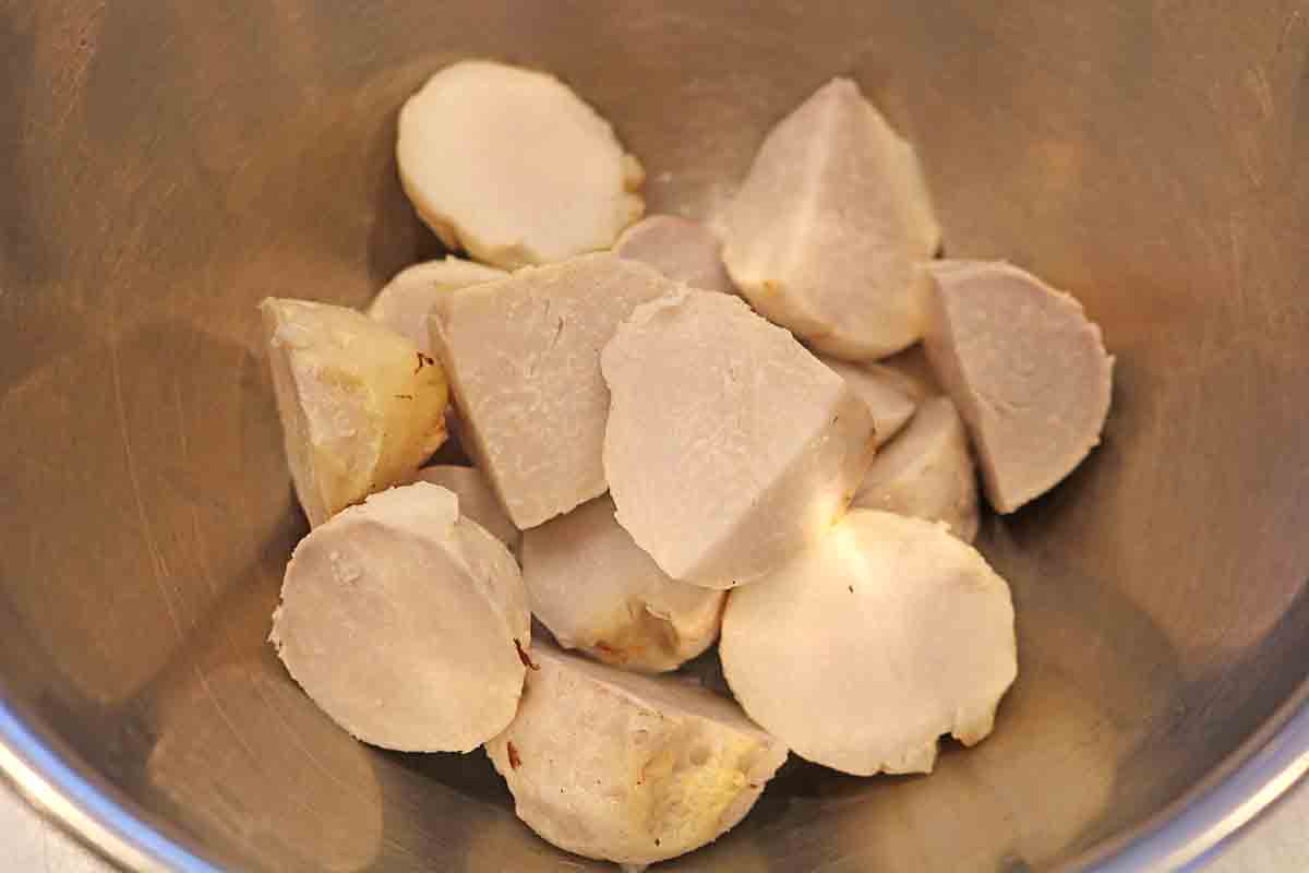 「甘辛ヤンニョム里芋」
