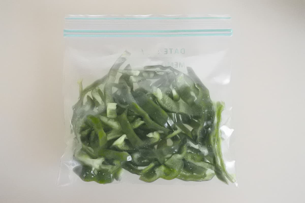 ピーマンとちくわの中華炒め