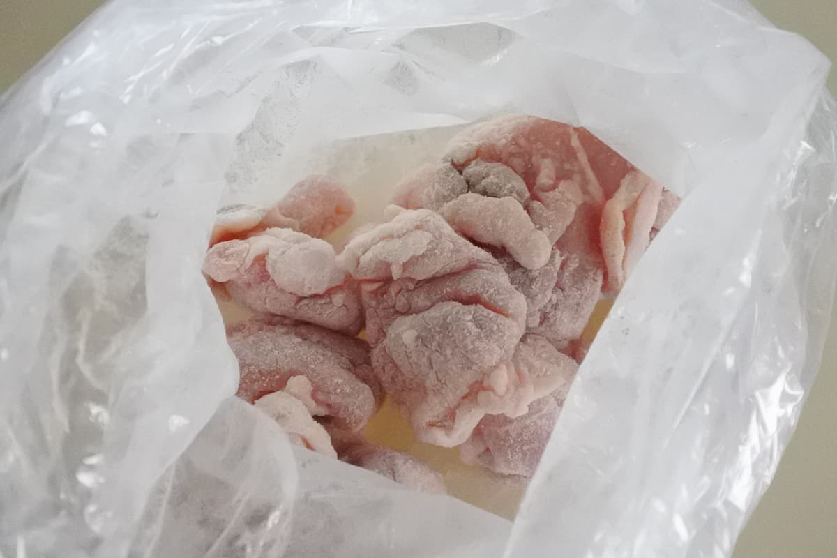 鶏肉とじゃがいものケチャップ炒め