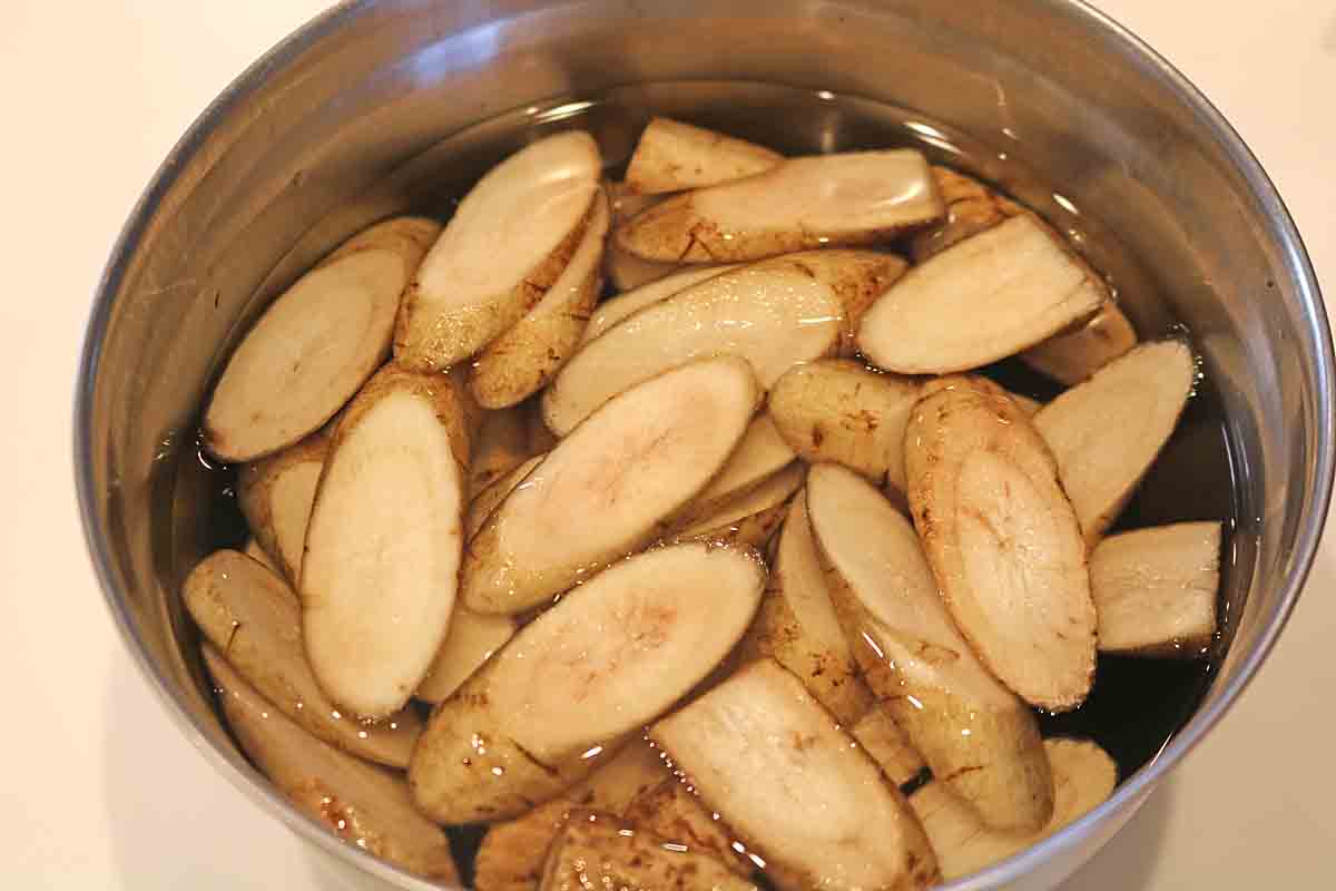 「ガリバタ鶏ごぼう照り焼き」レシピ