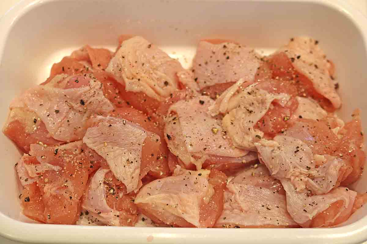 「ガリバタ鶏ごぼう照り焼き」レシピ