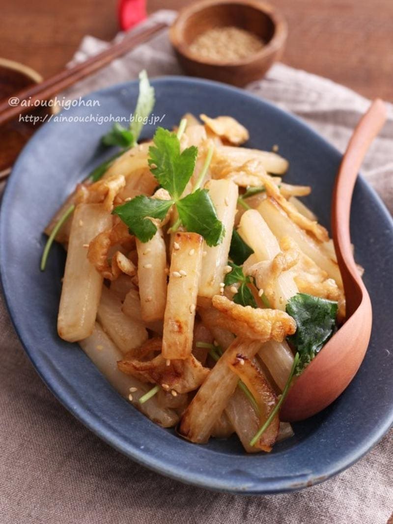 おなじみコンビであと一品!「大根×油揚げ」の簡単副菜レシピ