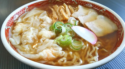 海老ワンタンメン4食セット／福家そばや