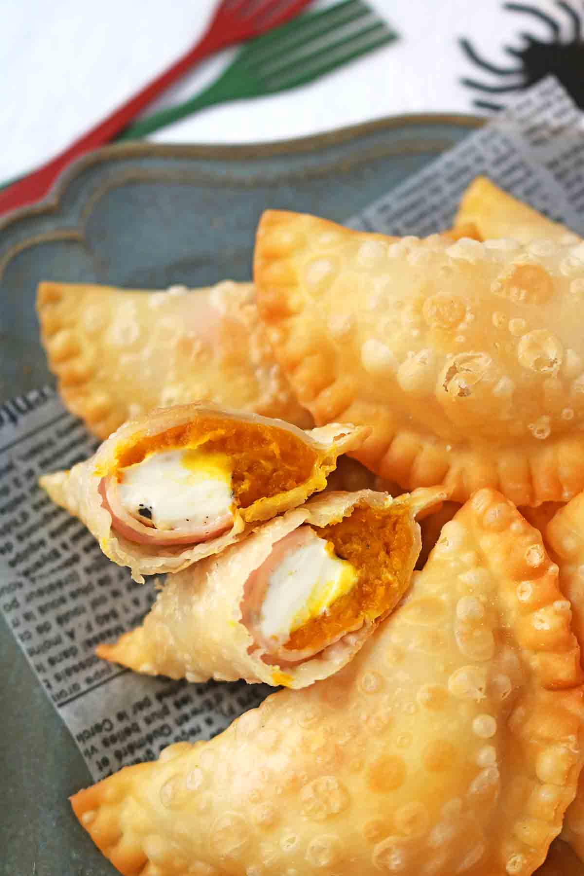 かぼちゃチーズ餃子11