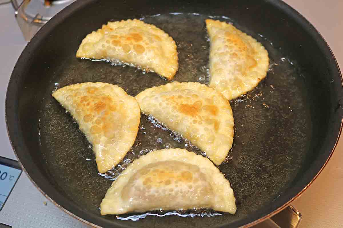 かぼちゃチーズ餃子7