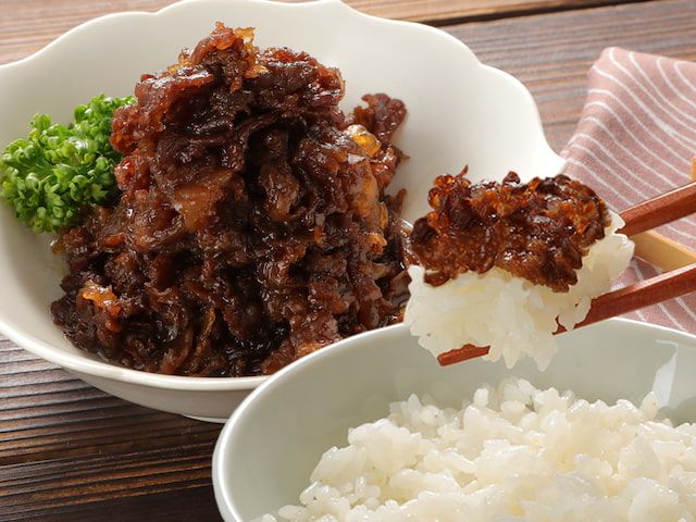 最高級A5ランク仙台牛すき焼き煮500g(100g×5パック)