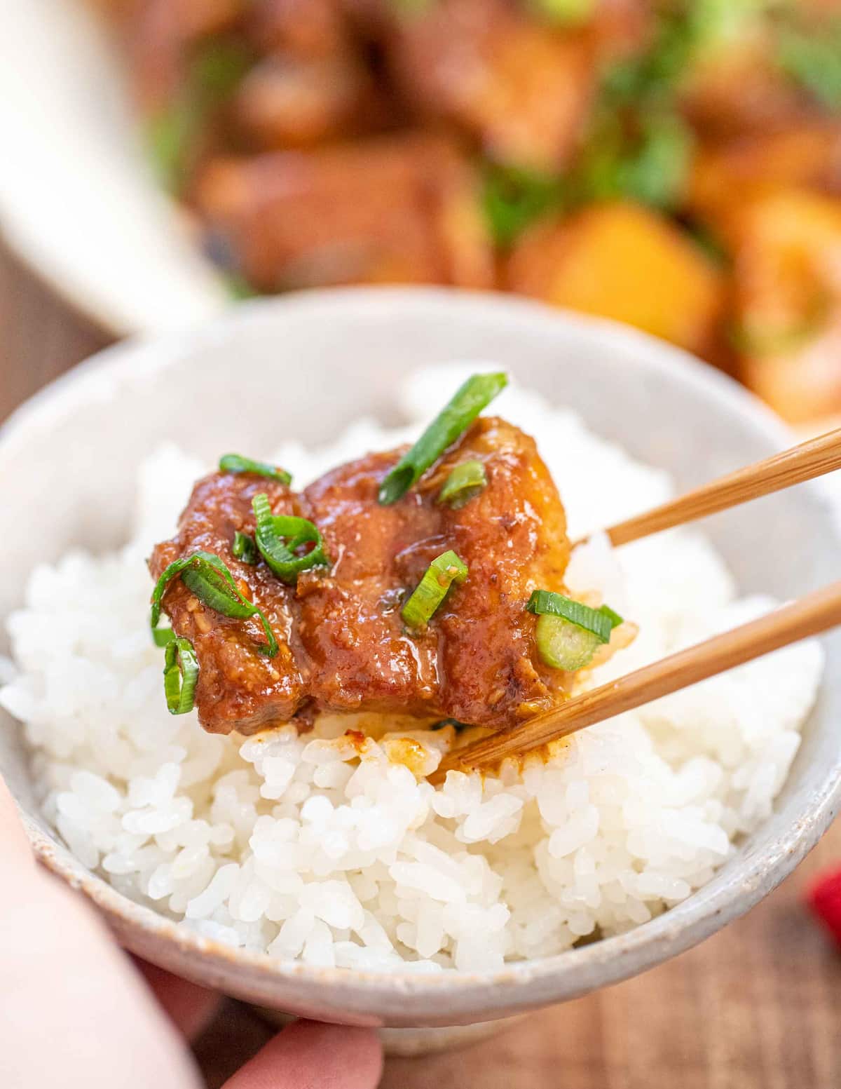 豚バラ肉とじゃがいものみそキムチ煮