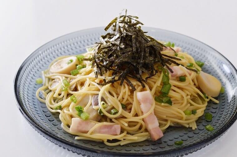 電子レンジで完成!何度も食べたくなる「和風レンチンパスタ」