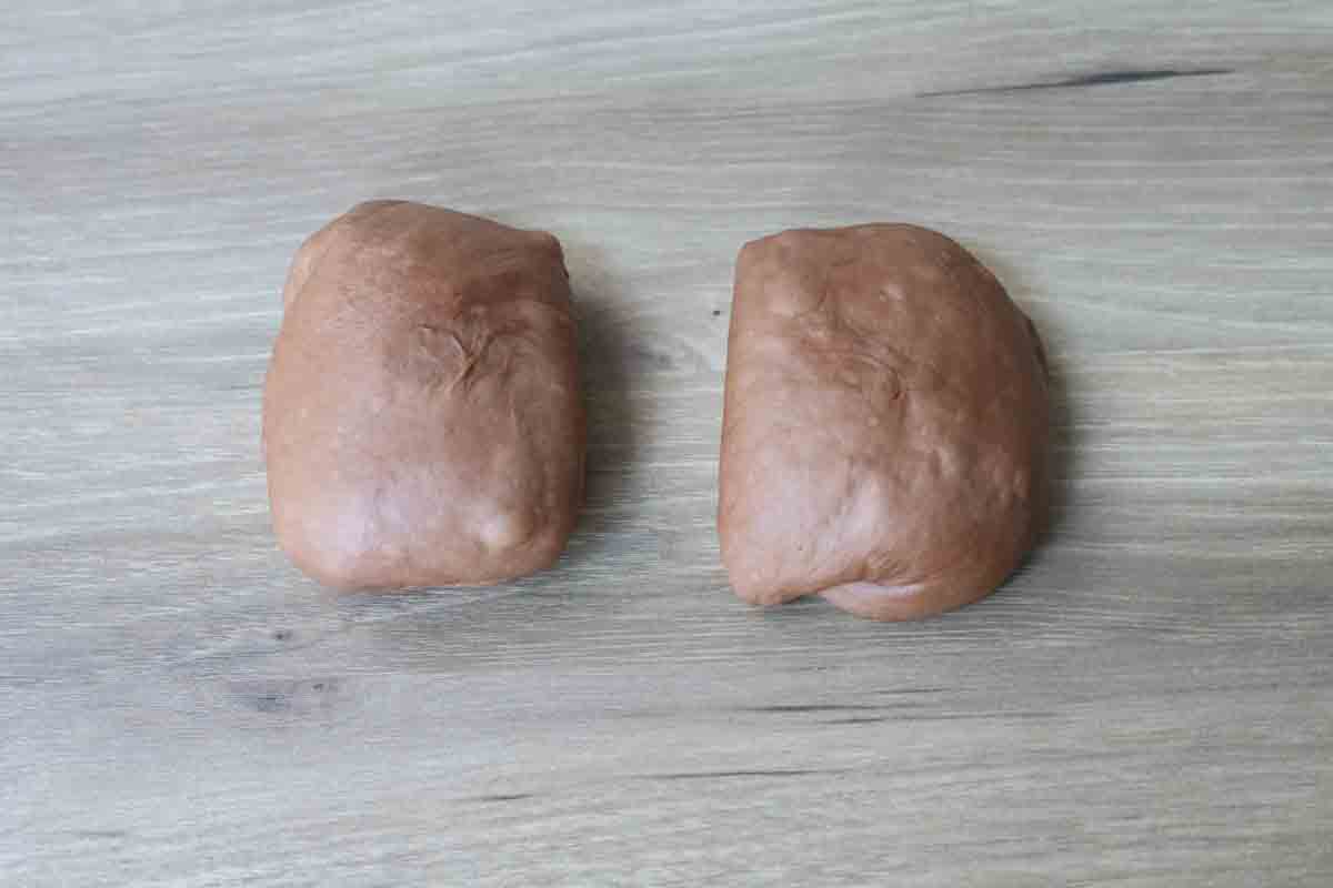 「ココアねじりスティックパン」レシピ