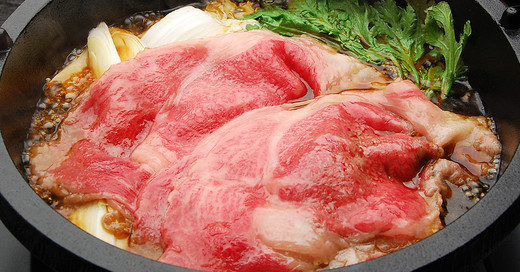 米沢牛モモ・肩特選 すき焼き用 300g(2人前)/米沢牛専門店さかの