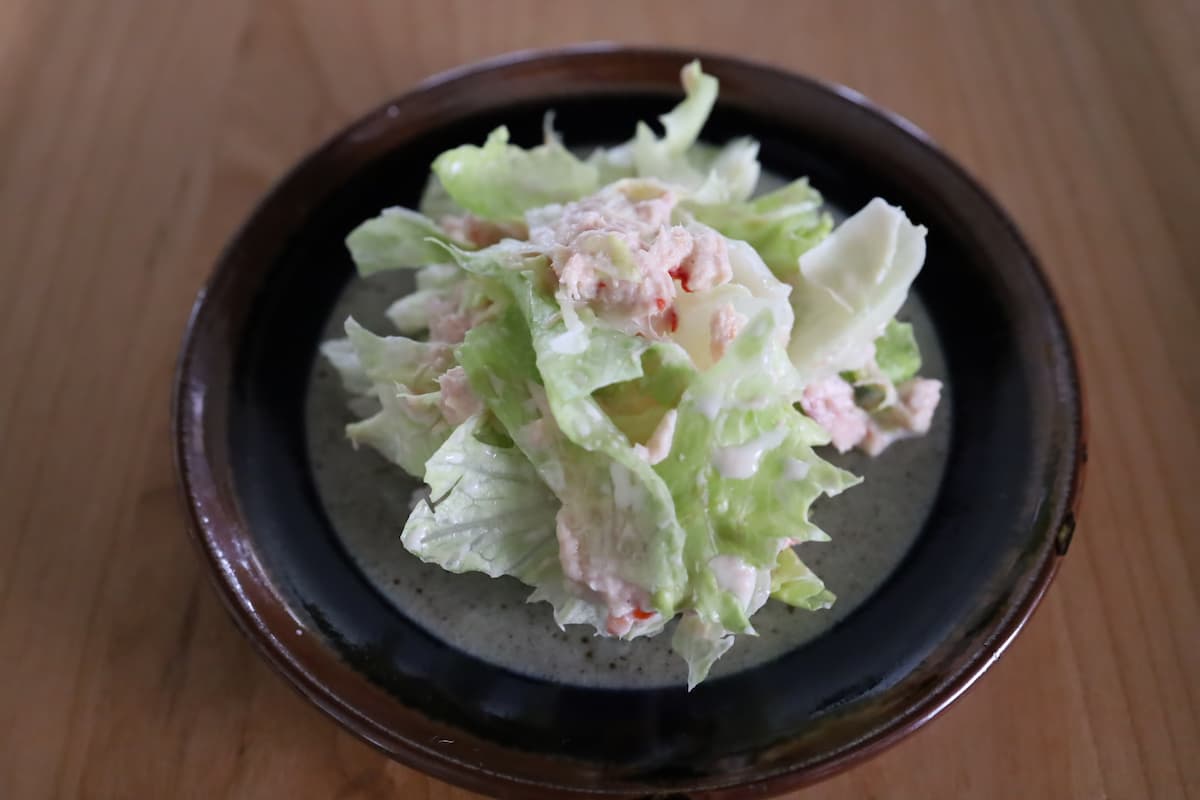 レタスとツナのスイチリ和え