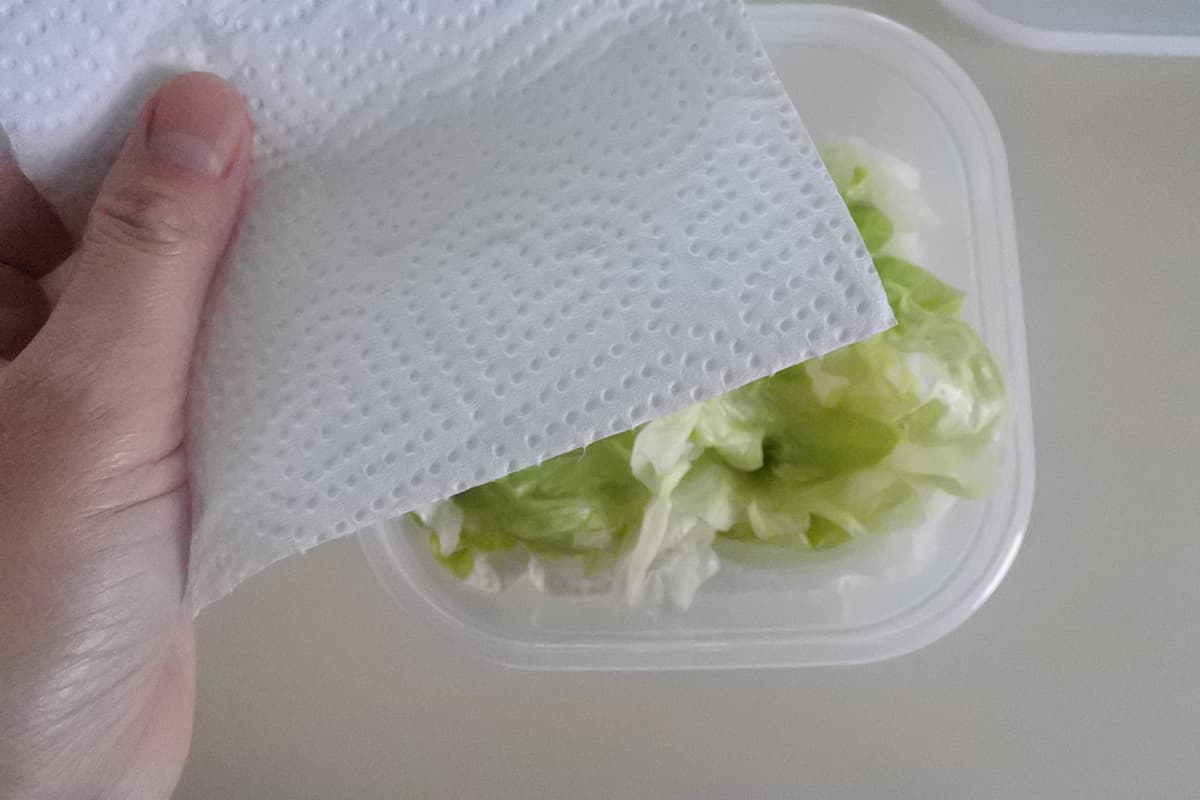 レタスとツナのスイチリ和え
