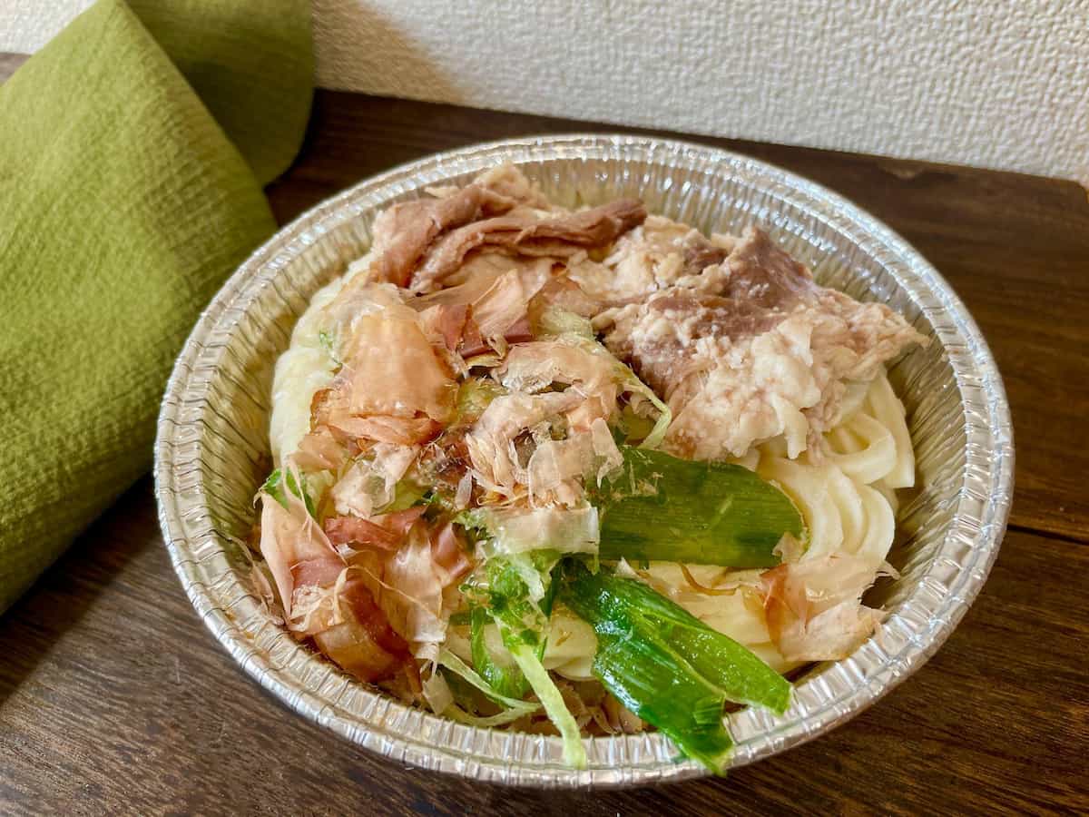 セブンイレブン肉うどん1