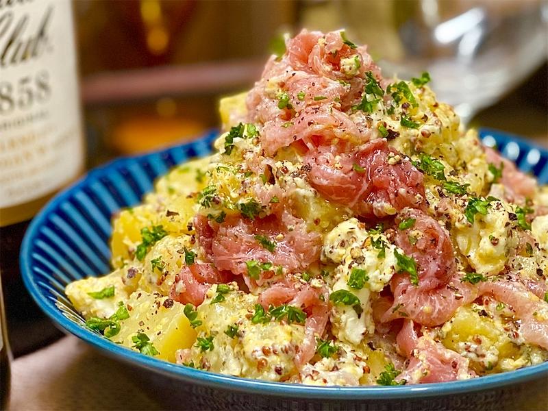 家飲みやホームパーティーに♪しにゃさんのやみつき「生ハムおつまみ」