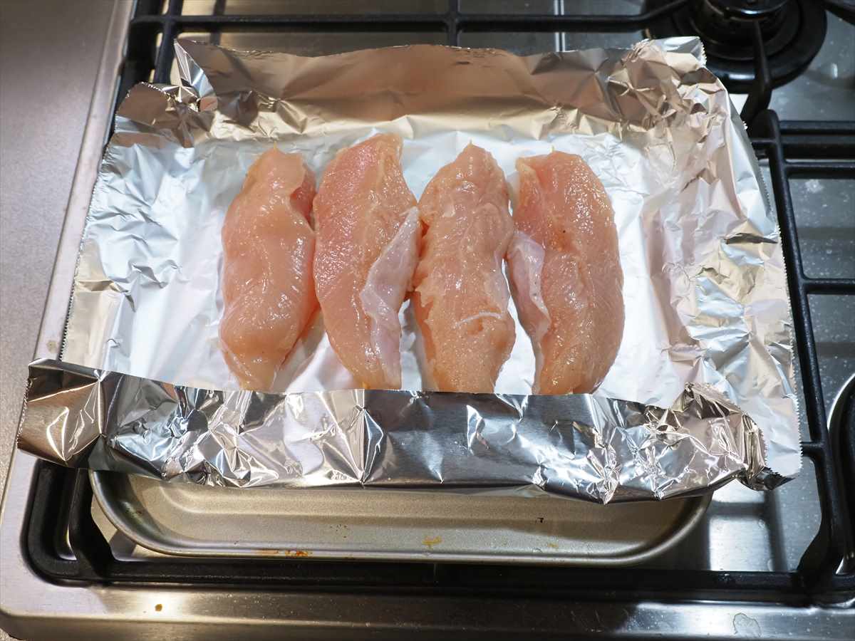 ささみのピザ風焼き鳥