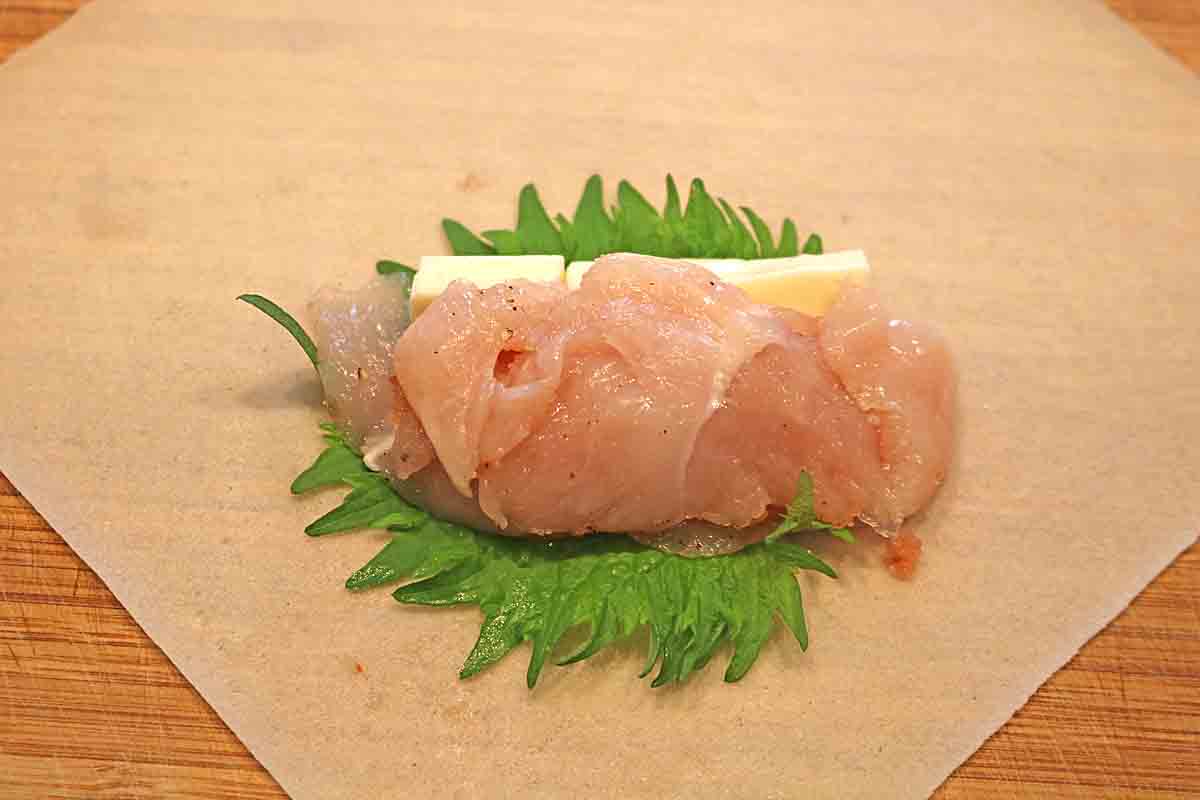 ささみと明太子のチーズ春巻きレシピ