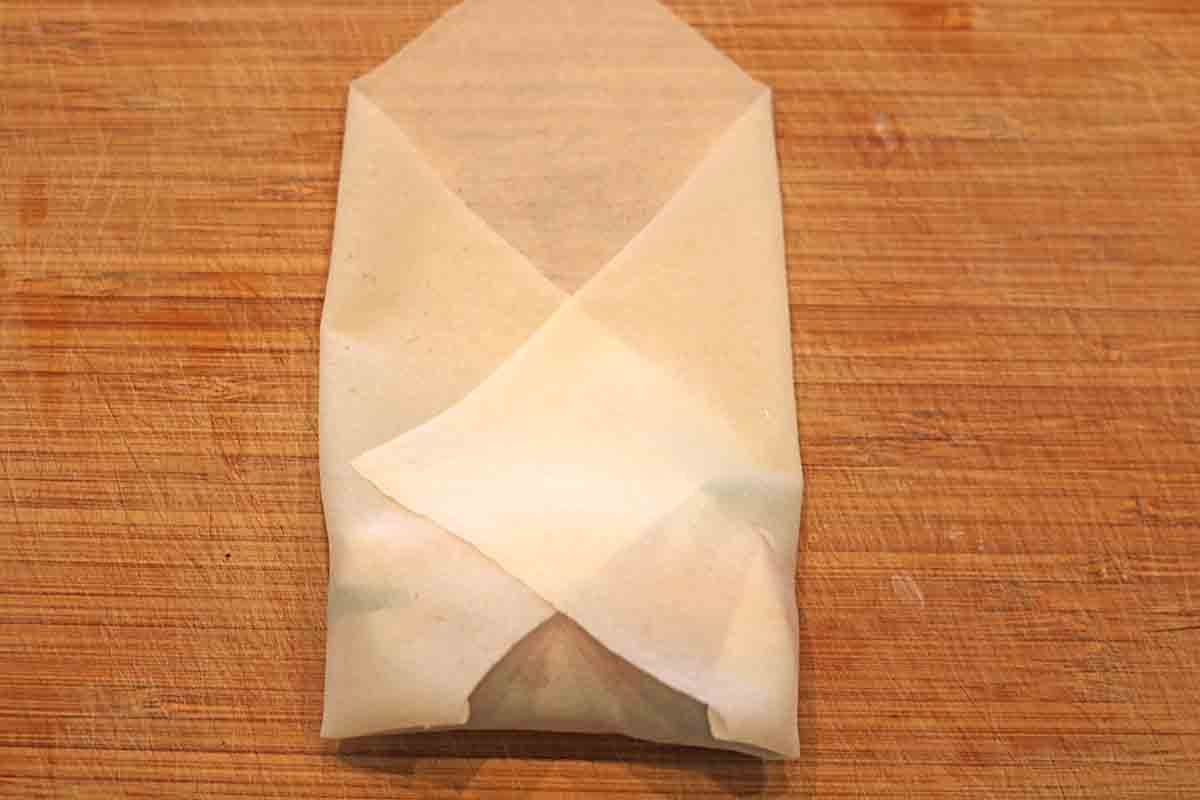 ささみと明太子のチーズ春巻きレシピ
