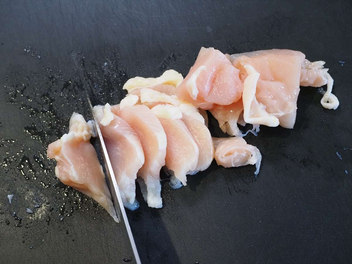 鶏むね肉とブロッコリーのチーズリゾット