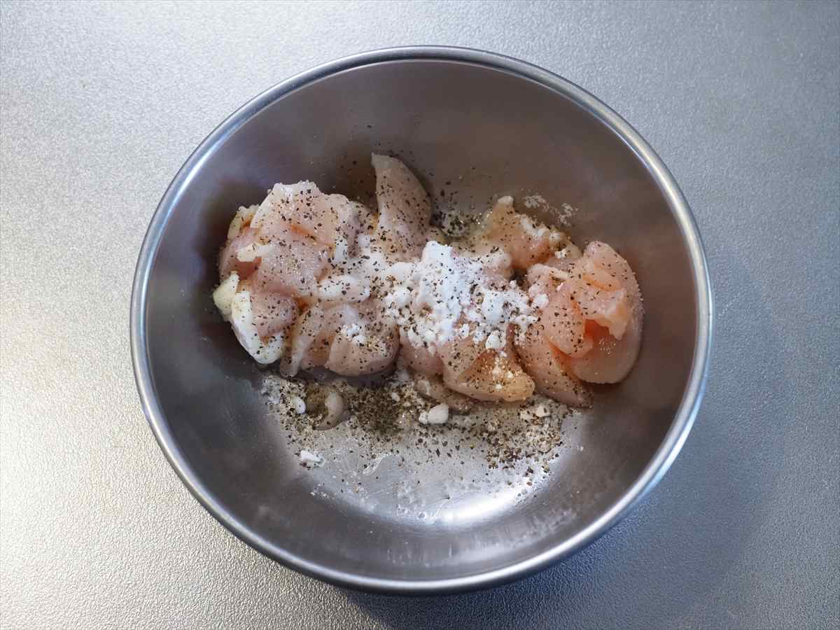 鶏むね肉とブロッコリーのチーズリゾット