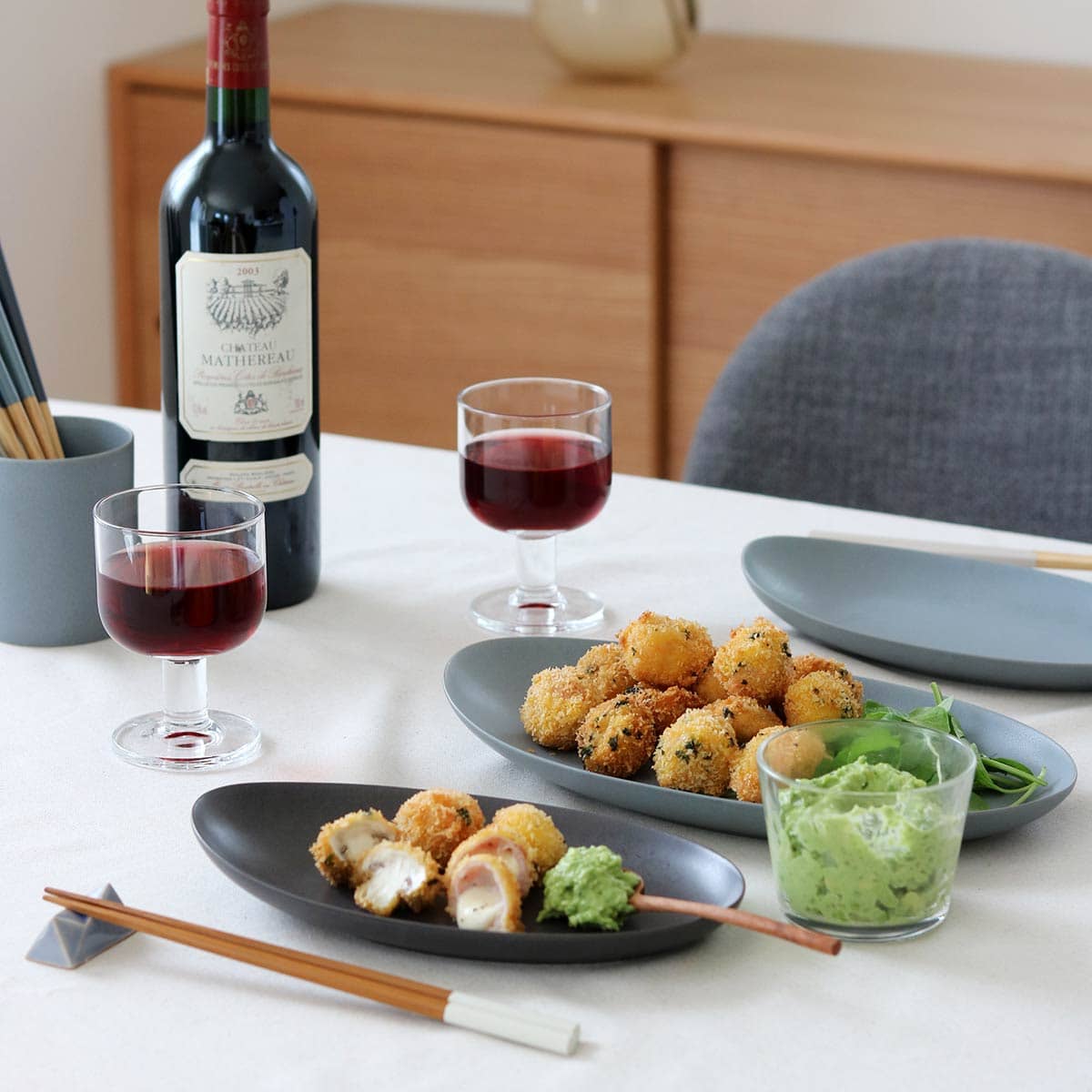 ちょっと飲みたい日のおつまみに。「マッシュルームと生ハムモッツァレラチーズのフライ」