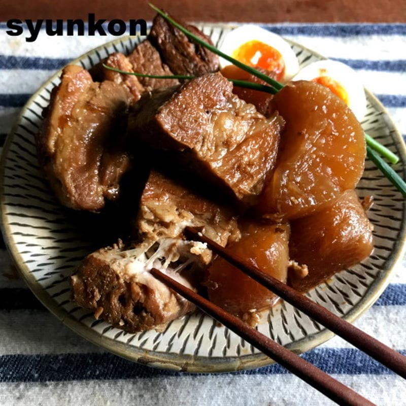 スイッチオン！炊飯器で作る「大根と豚肉」のお手軽レシピ