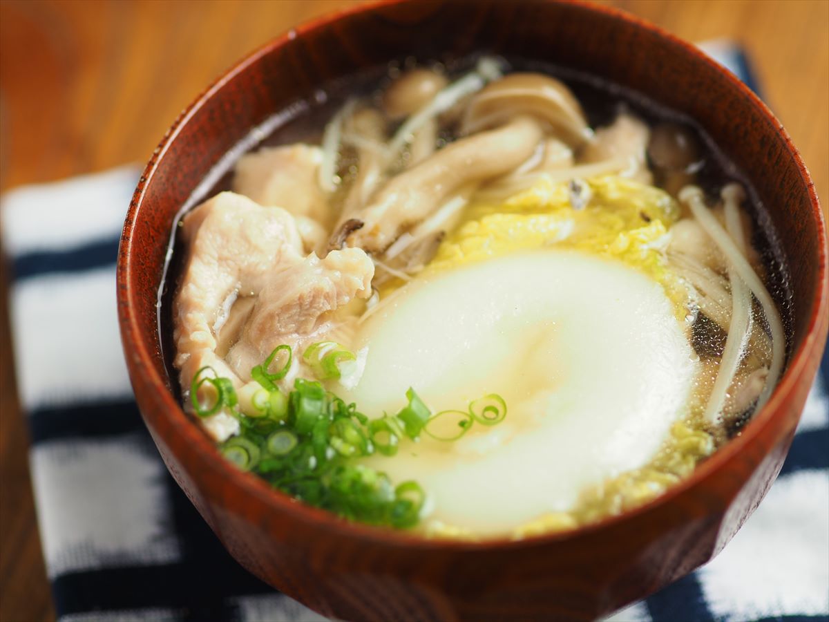 きのこ鶏雑煮