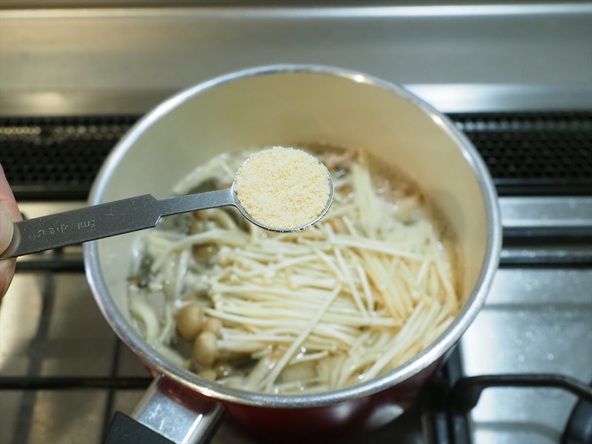 きのこ鶏雑煮