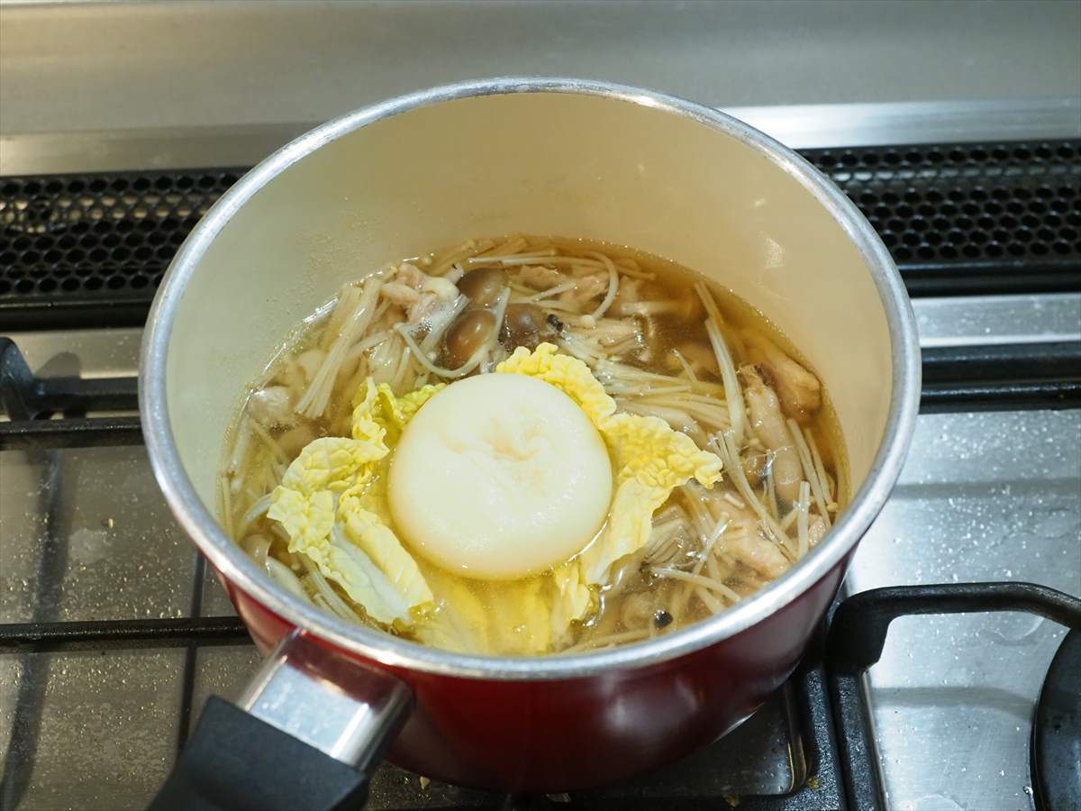 きのこ鶏雑煮