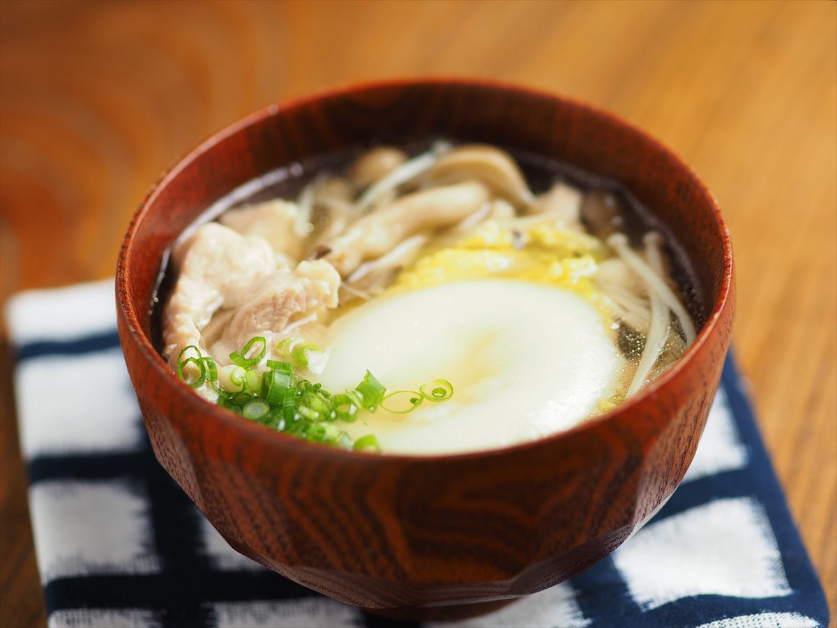きのこ鶏雑煮