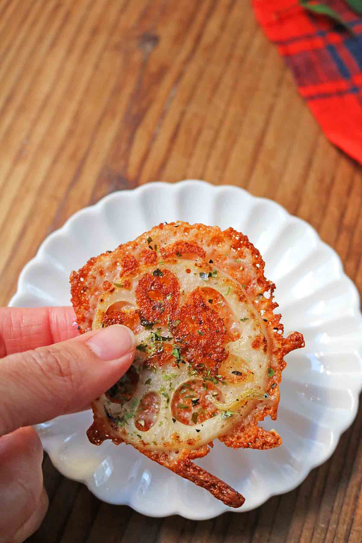 蓮根パリパリチーズ９