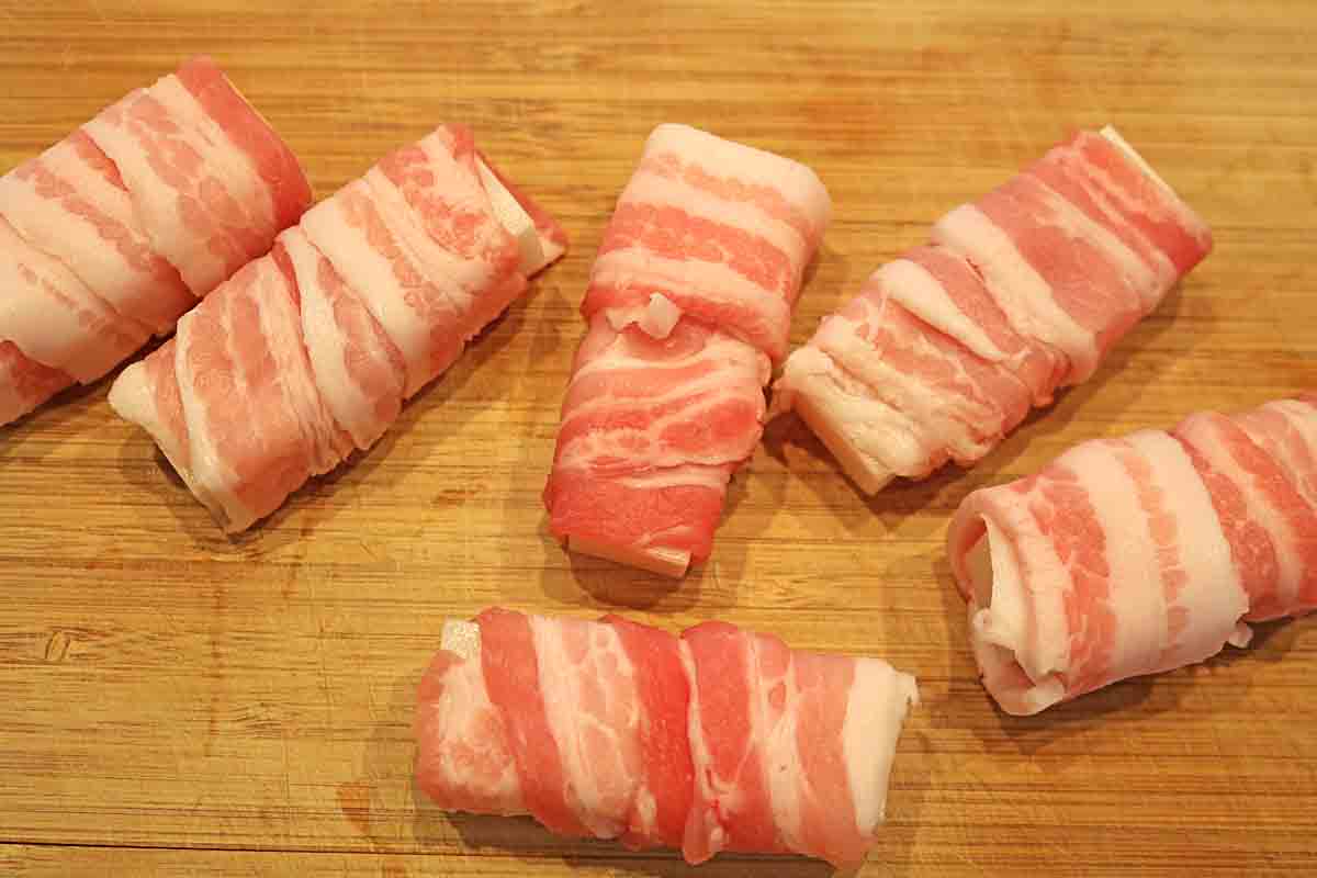 肉巻き餅３