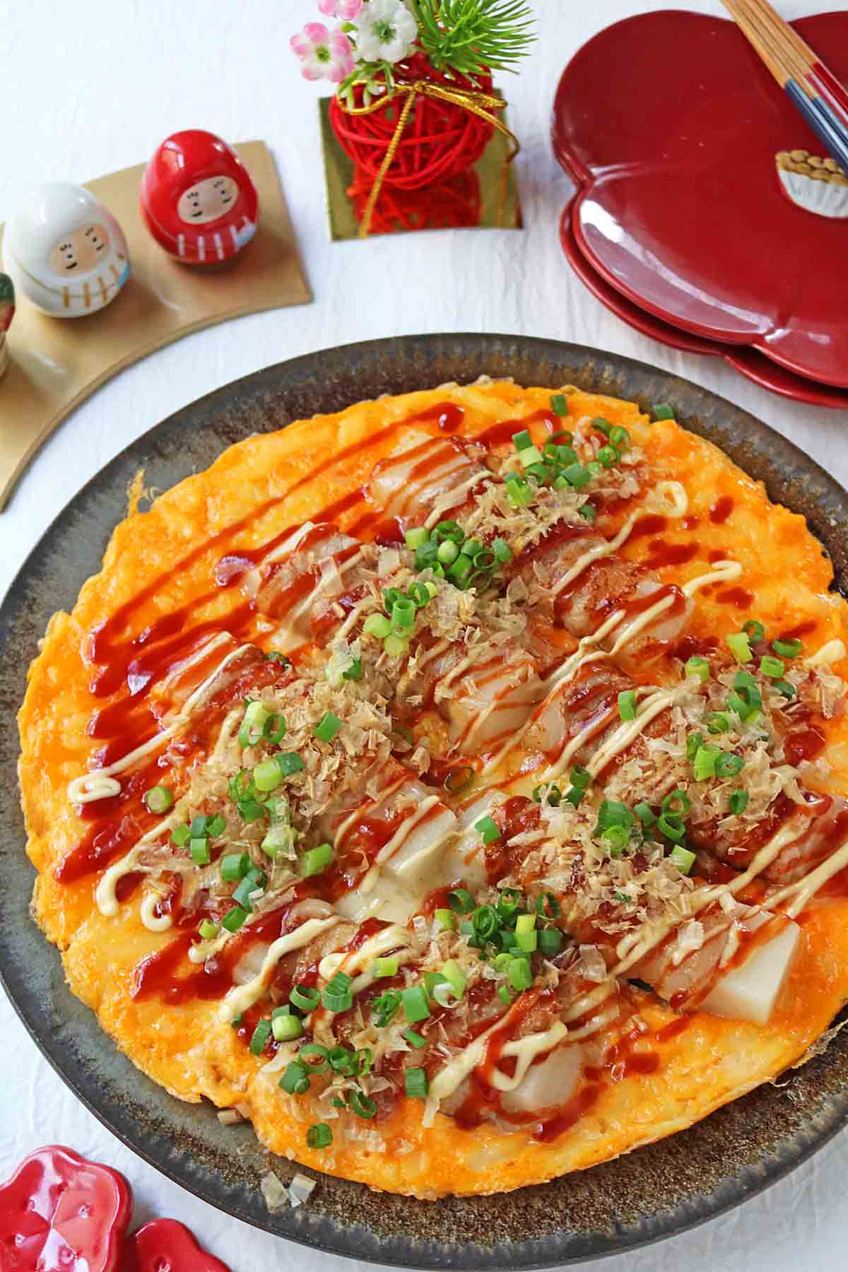 肉巻き餅１
