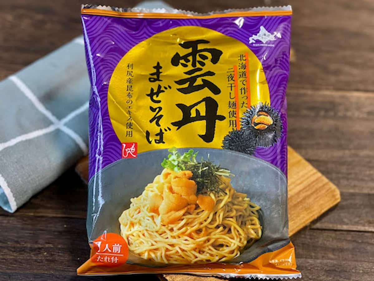 ゆでて和えるだけ!カルディの人気商品「雲丹まぜそば」で海の幸の旨みを堪能♪