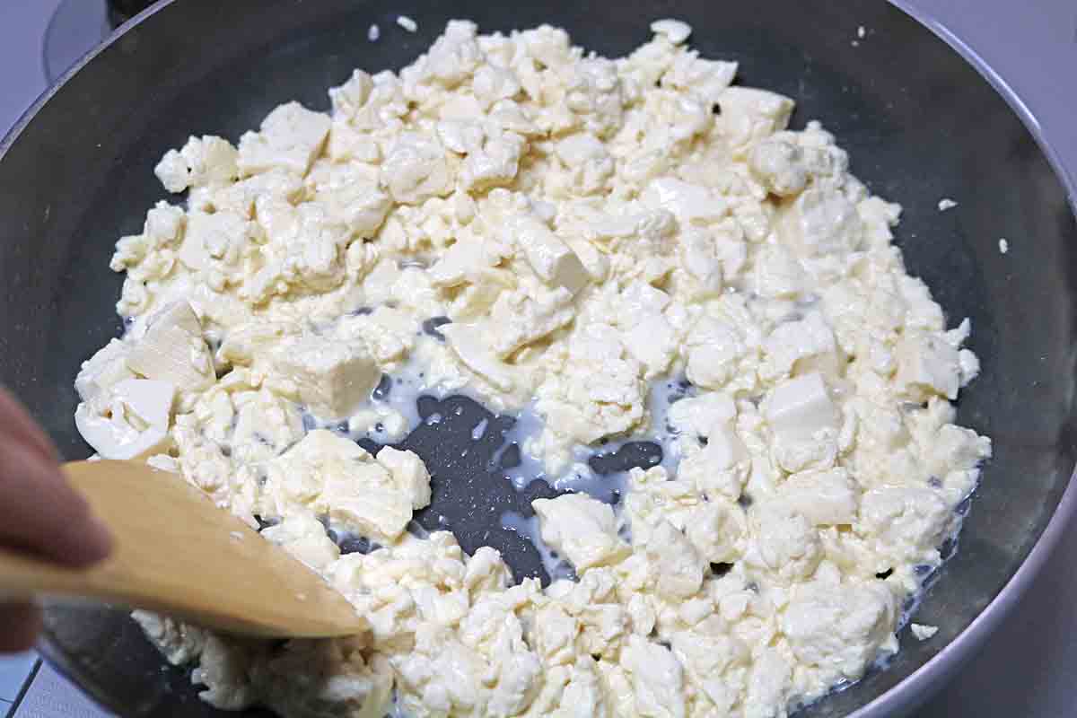 炒り豆腐４