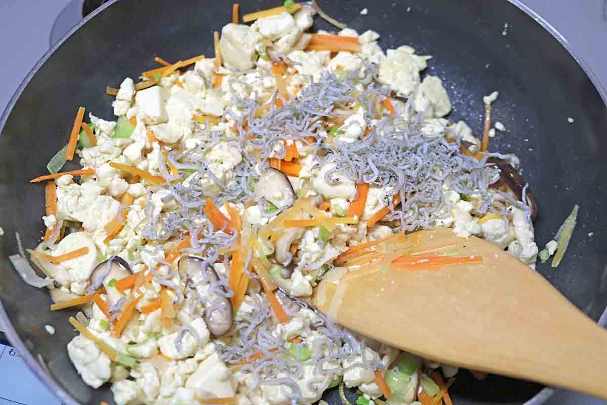 炒り豆腐６