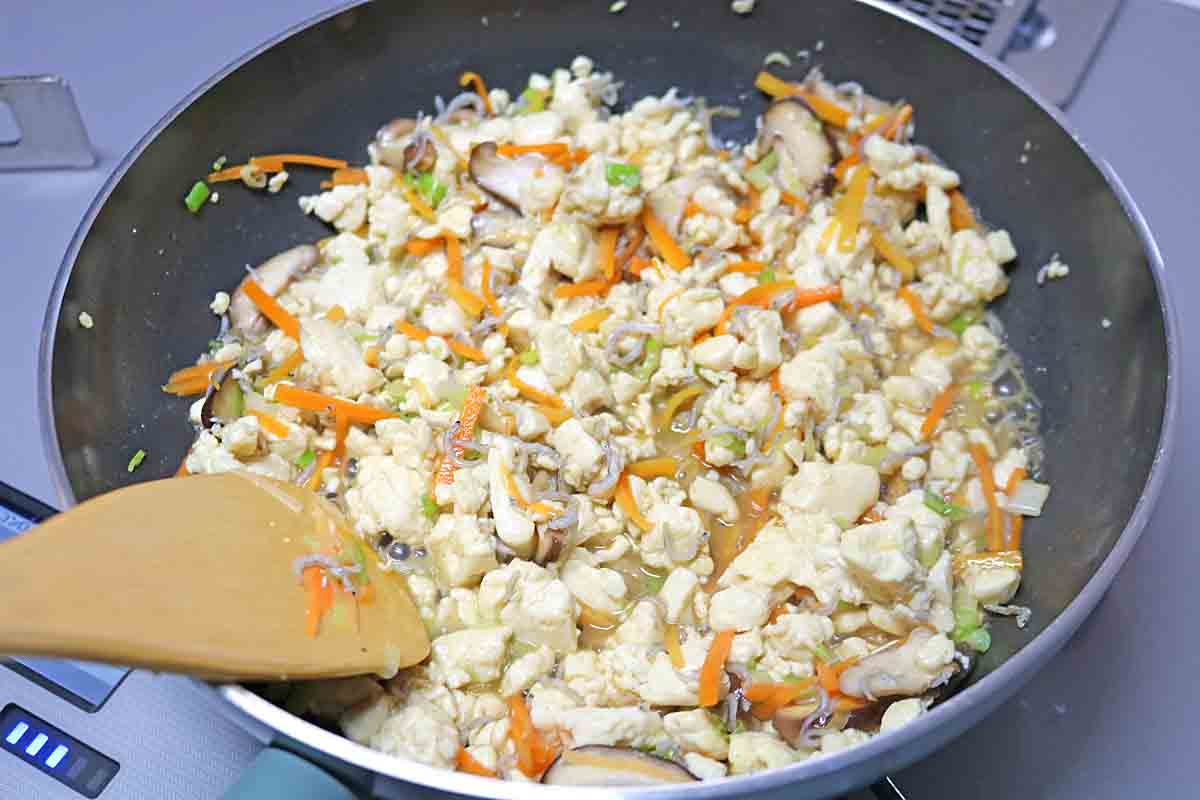 炒り豆腐７