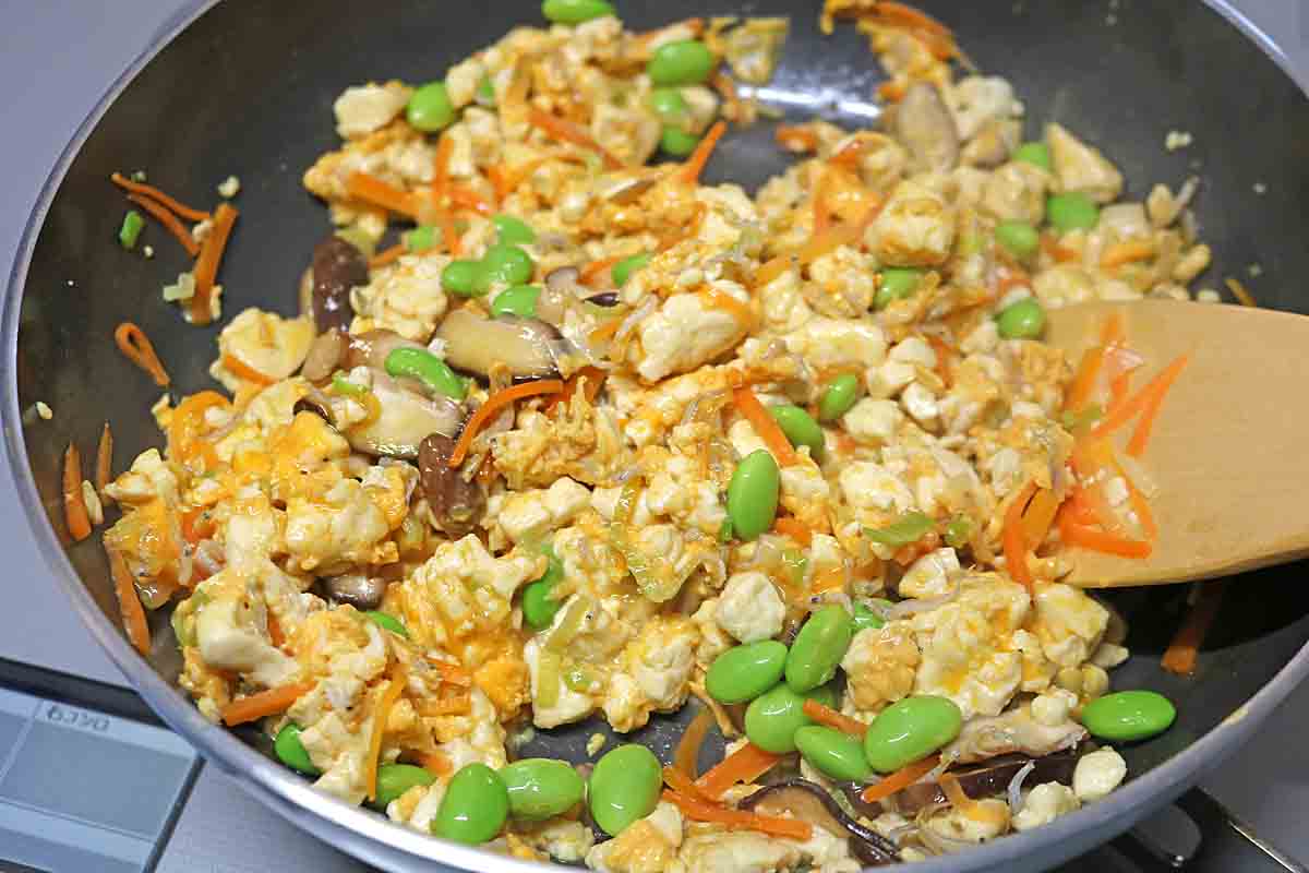 炒り豆腐８