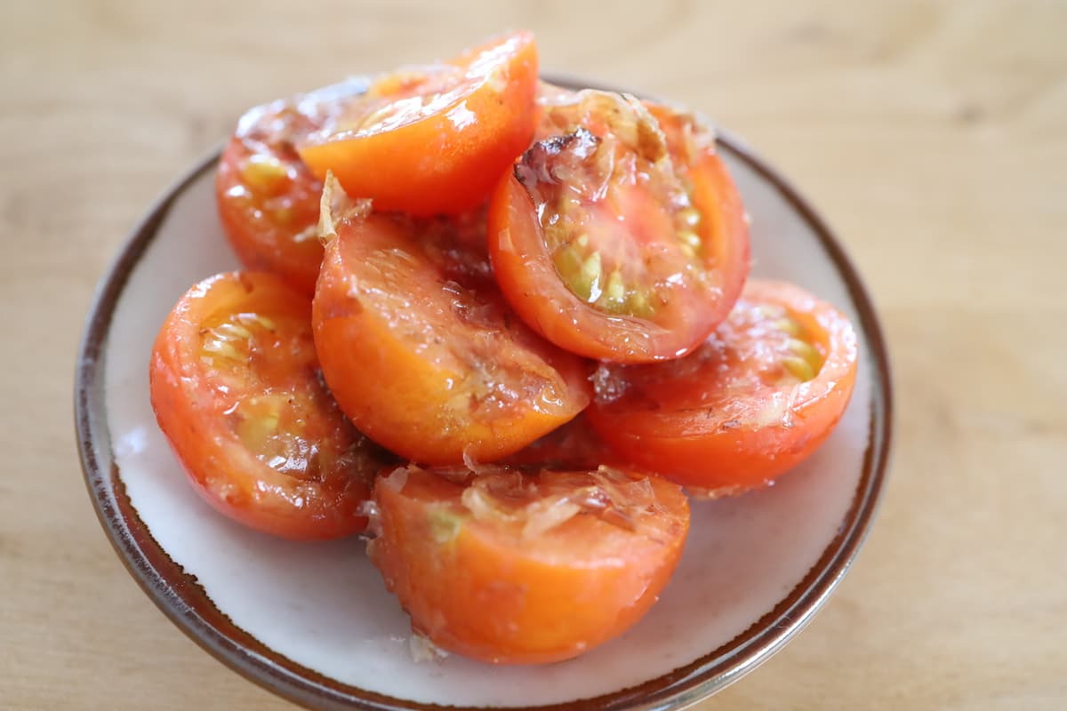 ミニトマトのおかか和え