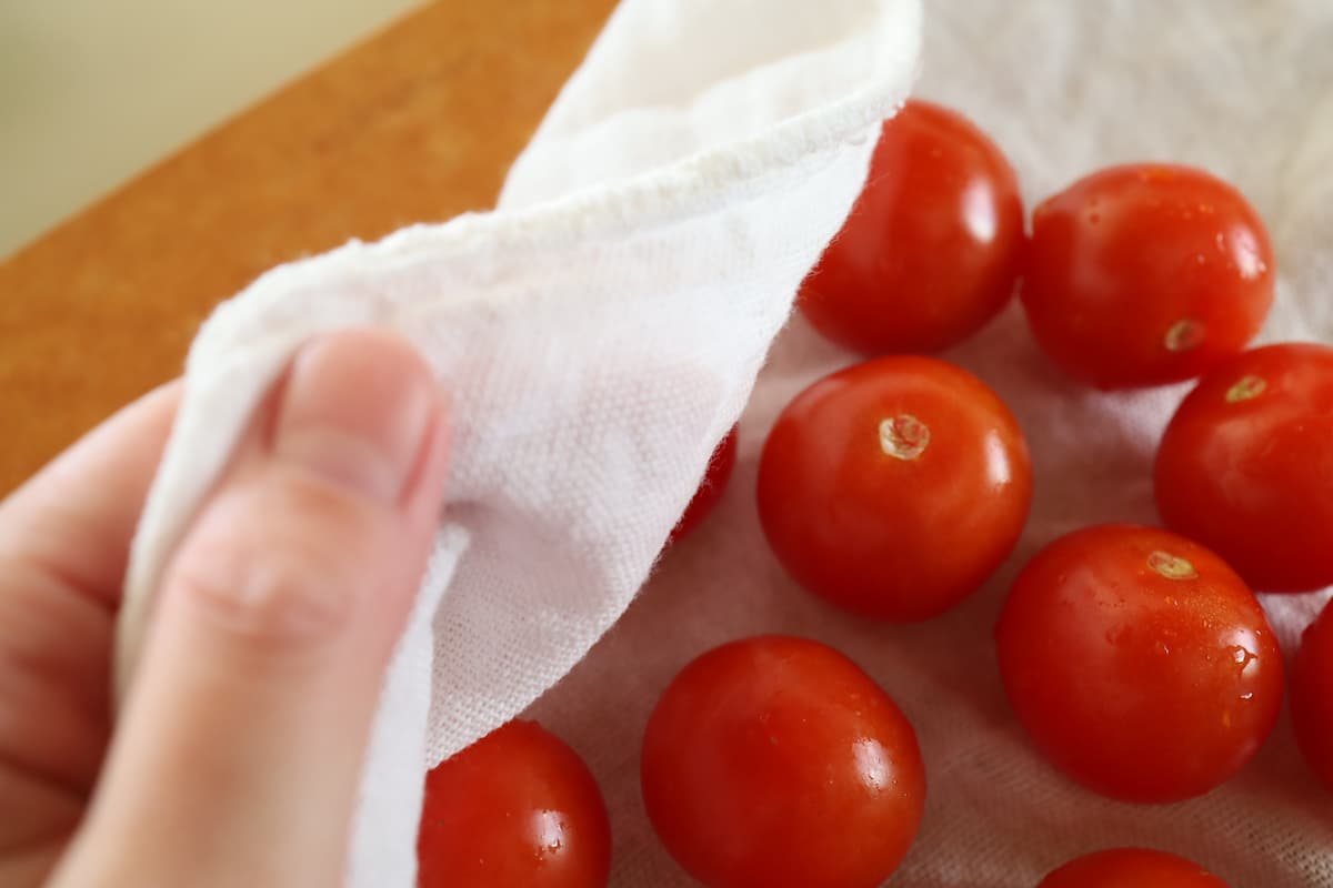 ミニトマトのおかか和え