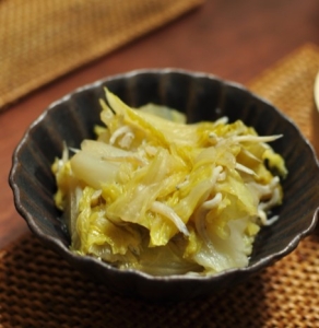 白菜のどっさりしらす煮