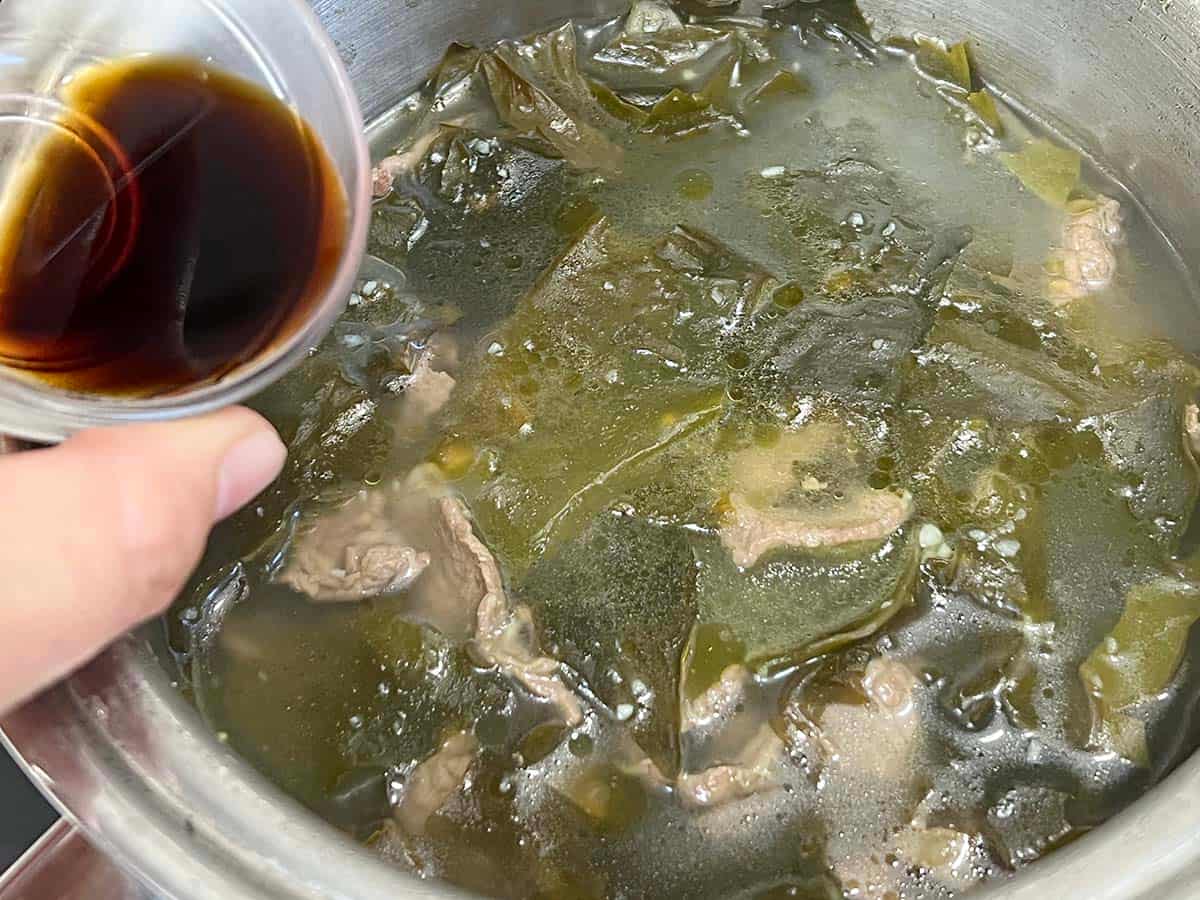 ワカメスープ作り方