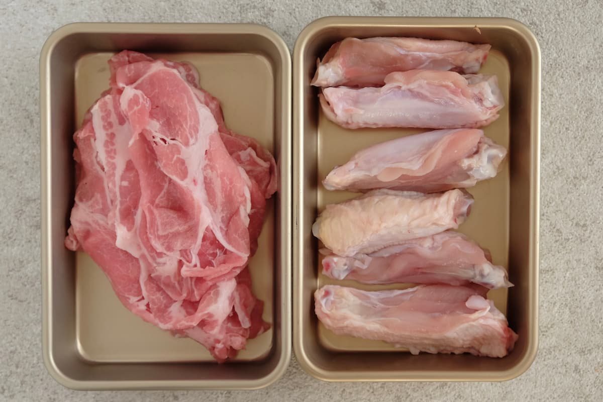 とろとろ白菜のピェンロー鍋 工程2