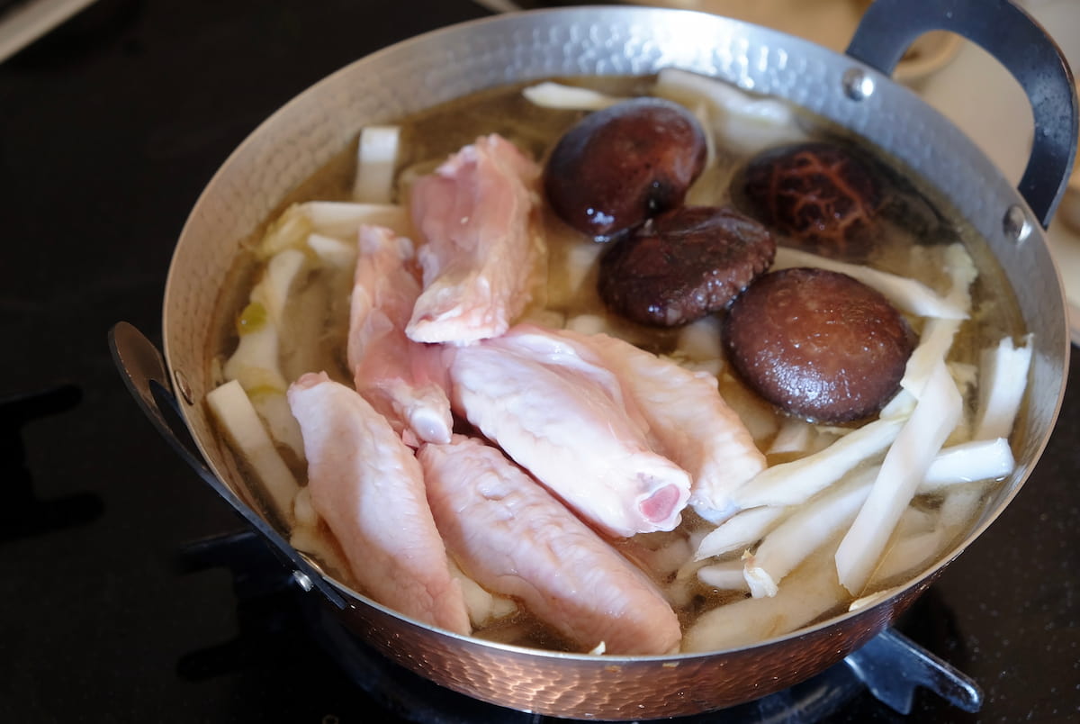 とろとろ白菜のピェンロー鍋 工程5