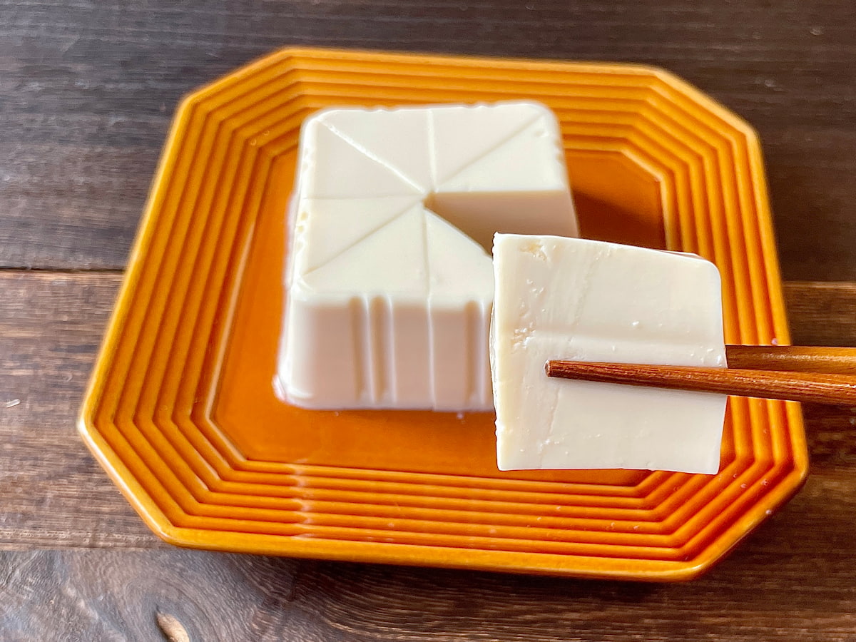 カットした豆腐