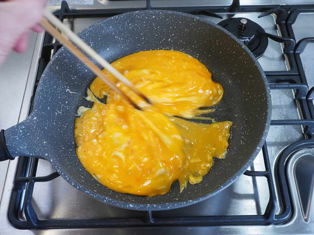 鶏むね肉のてりたま丼