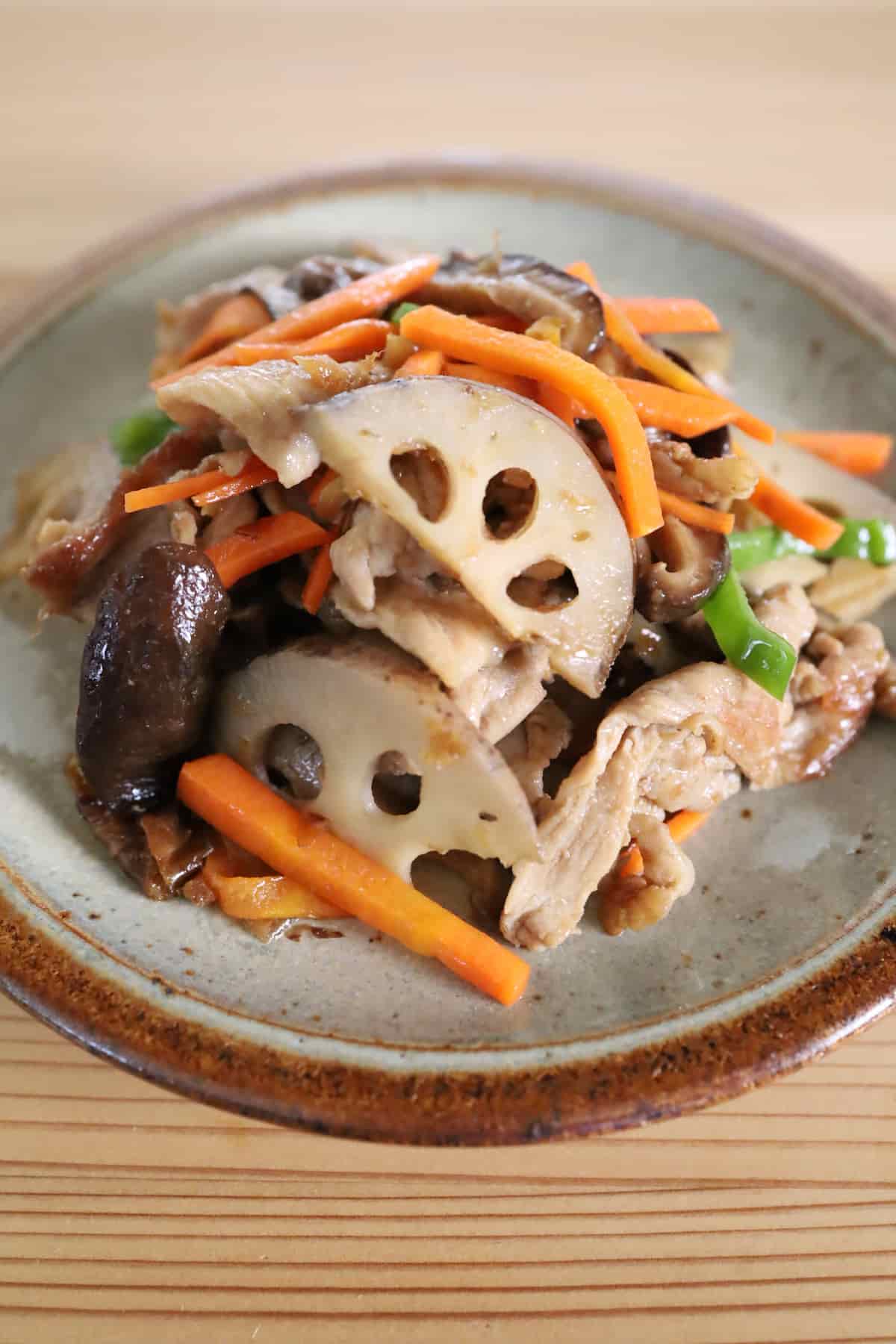 豚肉と野菜の甘辛炒め