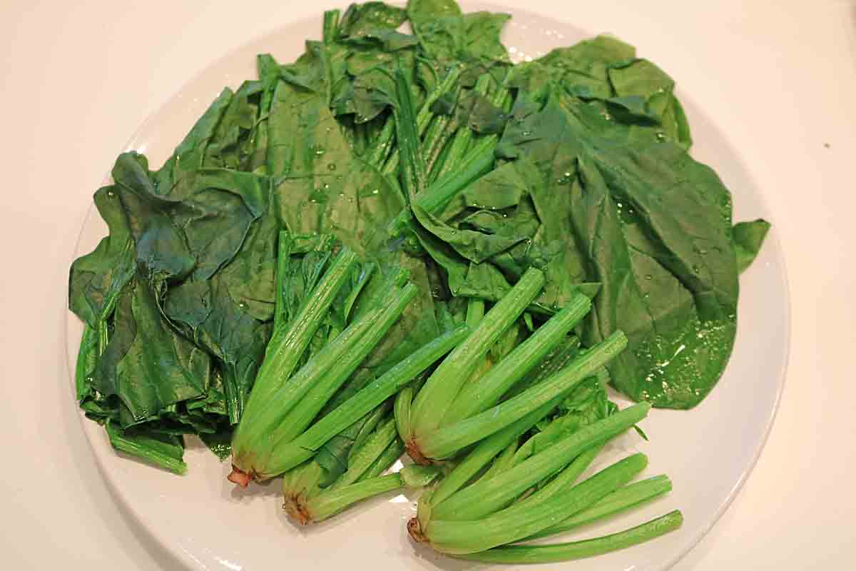 麻婆厚揚げほうれん草3