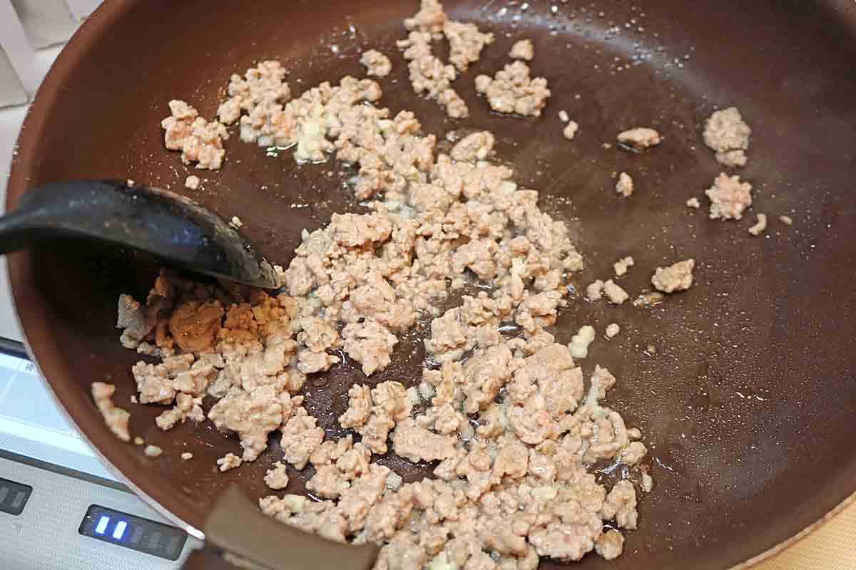 麻婆厚揚げほうれん草4